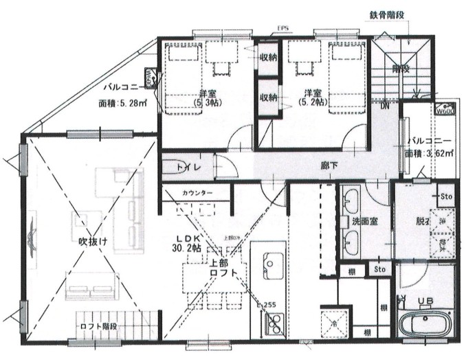 2階　参考プラン
