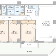 3LDK+ＳIC(間取)