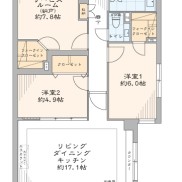 2LDK+S・2WIC(間取)