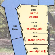 粕谷３丁目 土地