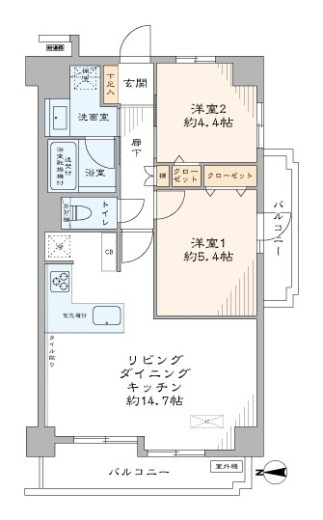 間取り図(間取)